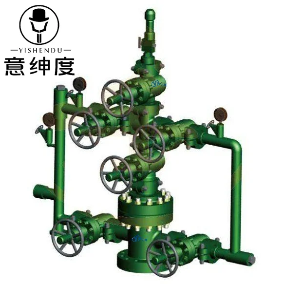 KZ65 -25 API 6A 2-9/16" x 5000 PSI Water Injection Wellhead X-Mas Tree