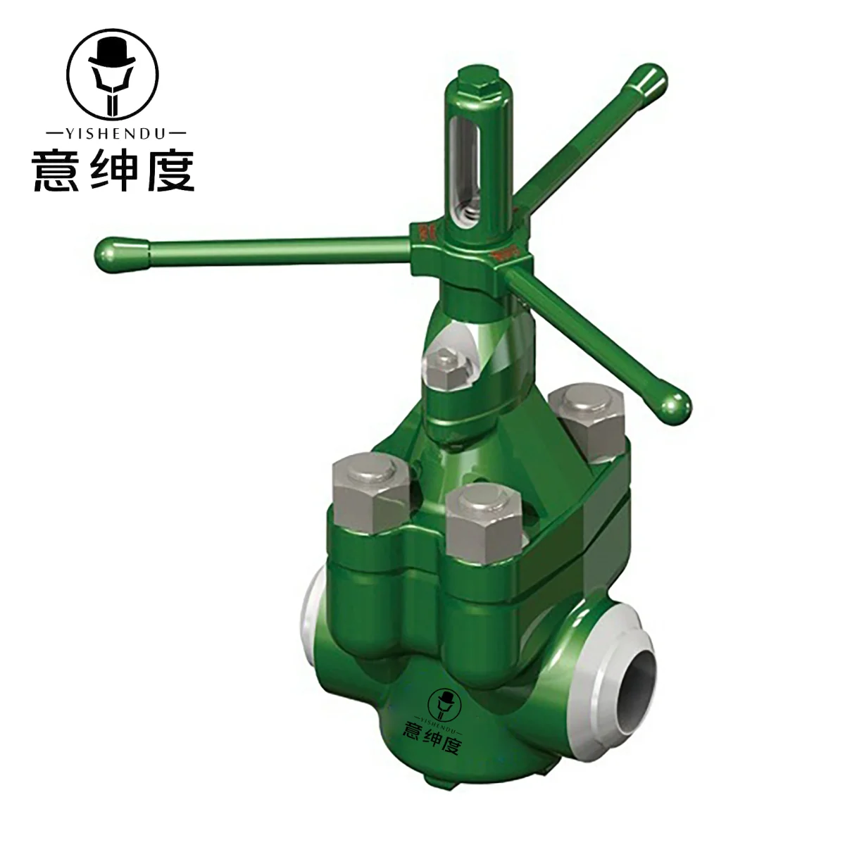 API 6A Demco Mud Gate Valve with Flanged or Hammer Union End Connection