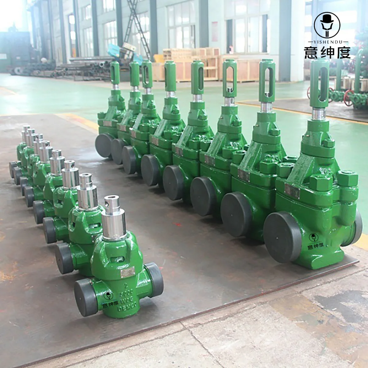 API 6A Demco Mud Gate Valve with Flanged or Hammer Union End Connection