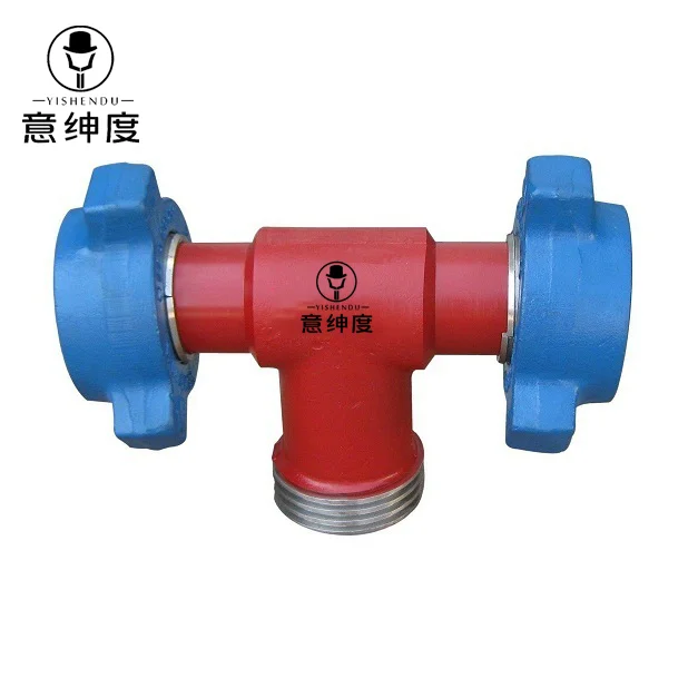 2" Fig 1502 Weco Union Tee MxMxF 15000PSI Integral Flow Tees